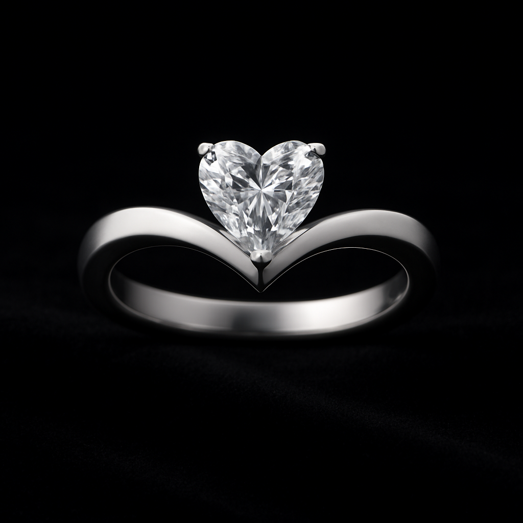  — 2N look-alike recreation, shown in clear diamond and fancy colour