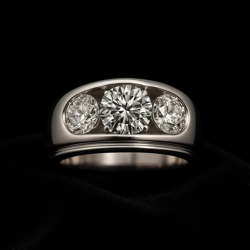 Armonia Lucente — 2N Master-Artisan recreation, shown in clear diamond and fancy colour