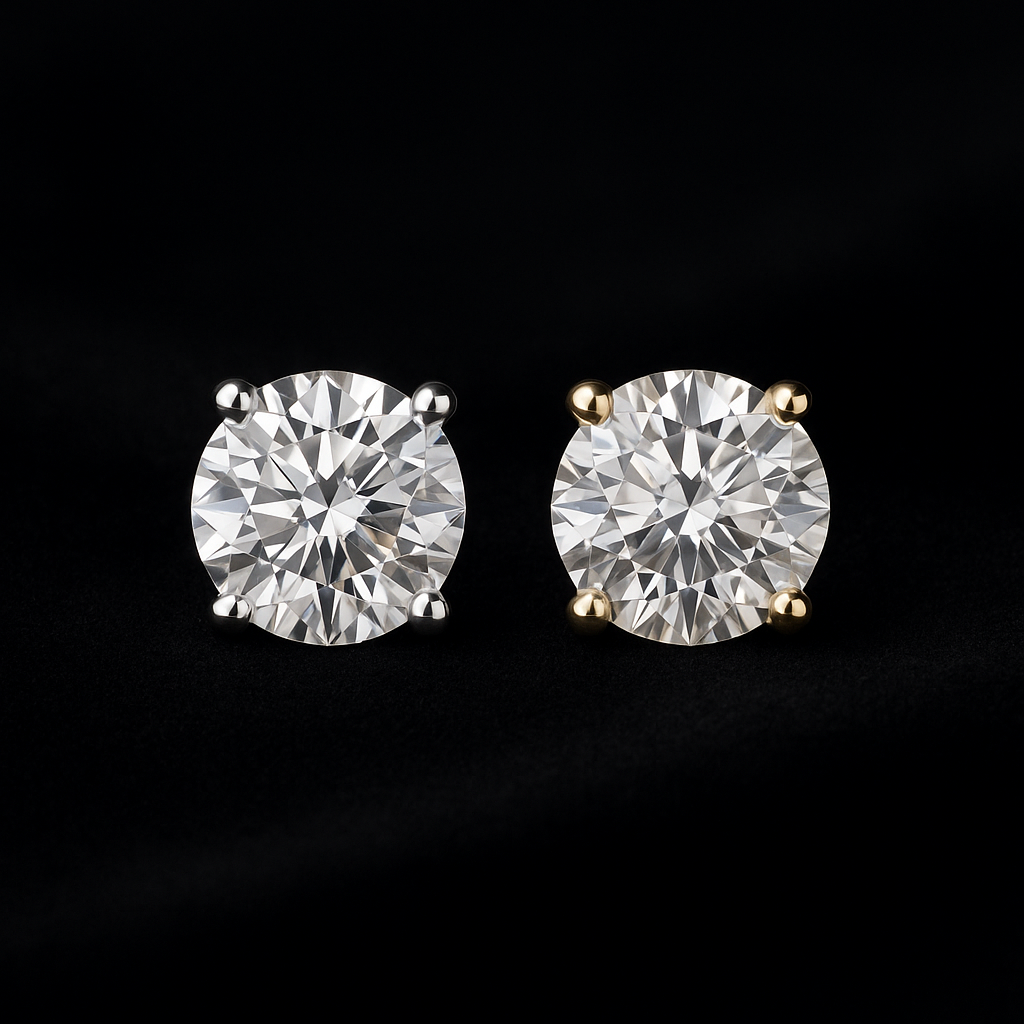 Luna Pura — 2N Master-Artisan recreation, shown in clear diamond and fancy colour
