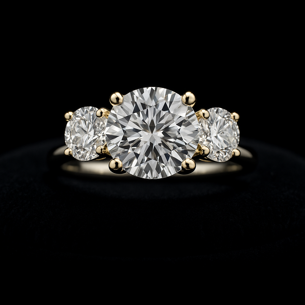 Luce Pura — 2N Master-Artisan recreation, shown in clear diamond and fancy colour