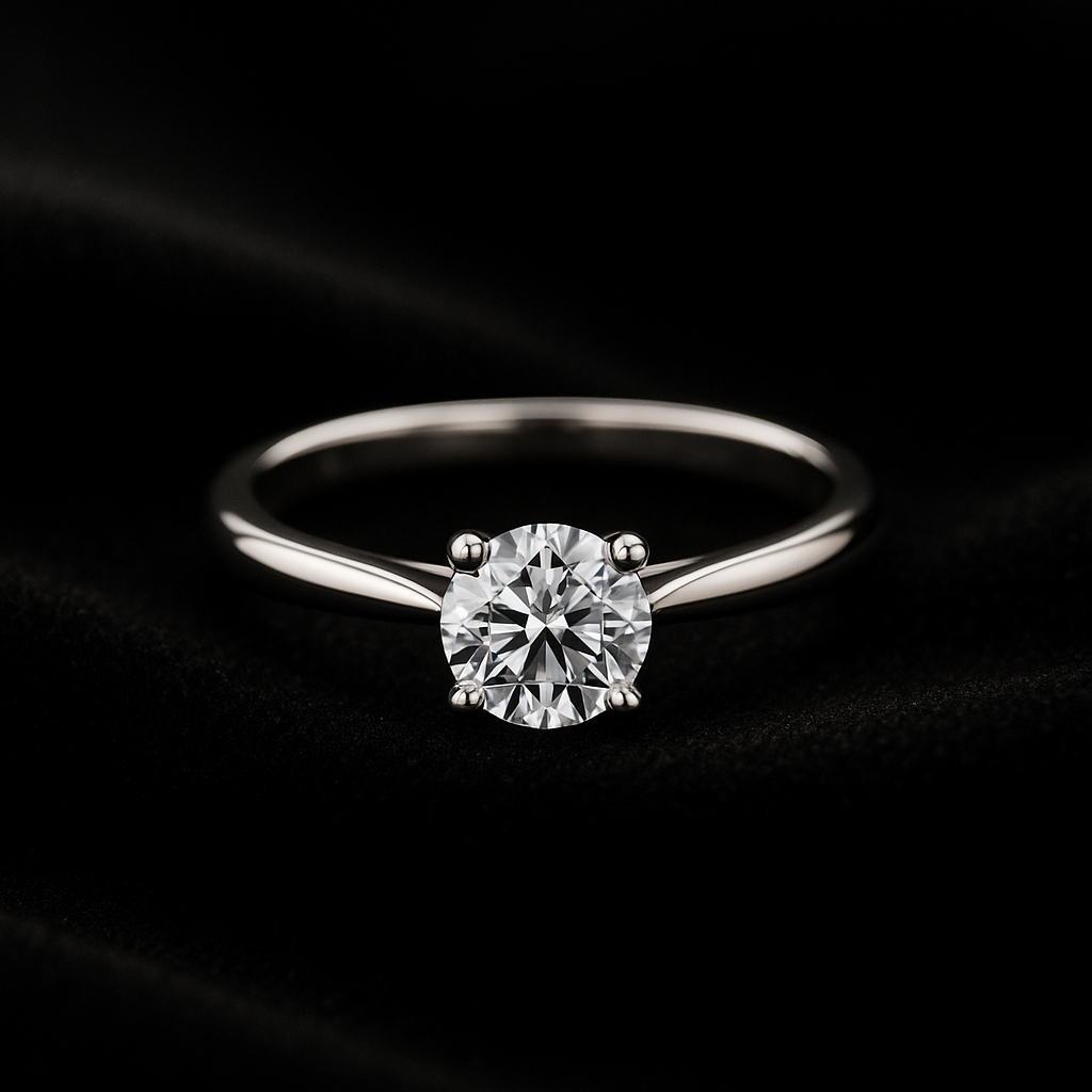  — 2N look-alike recreation, shown in clear diamond and fancy colour