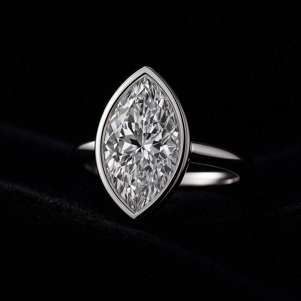 Sorriso del Re — 2N Master-Artisan recreation, shown in clear diamond and fancy colour