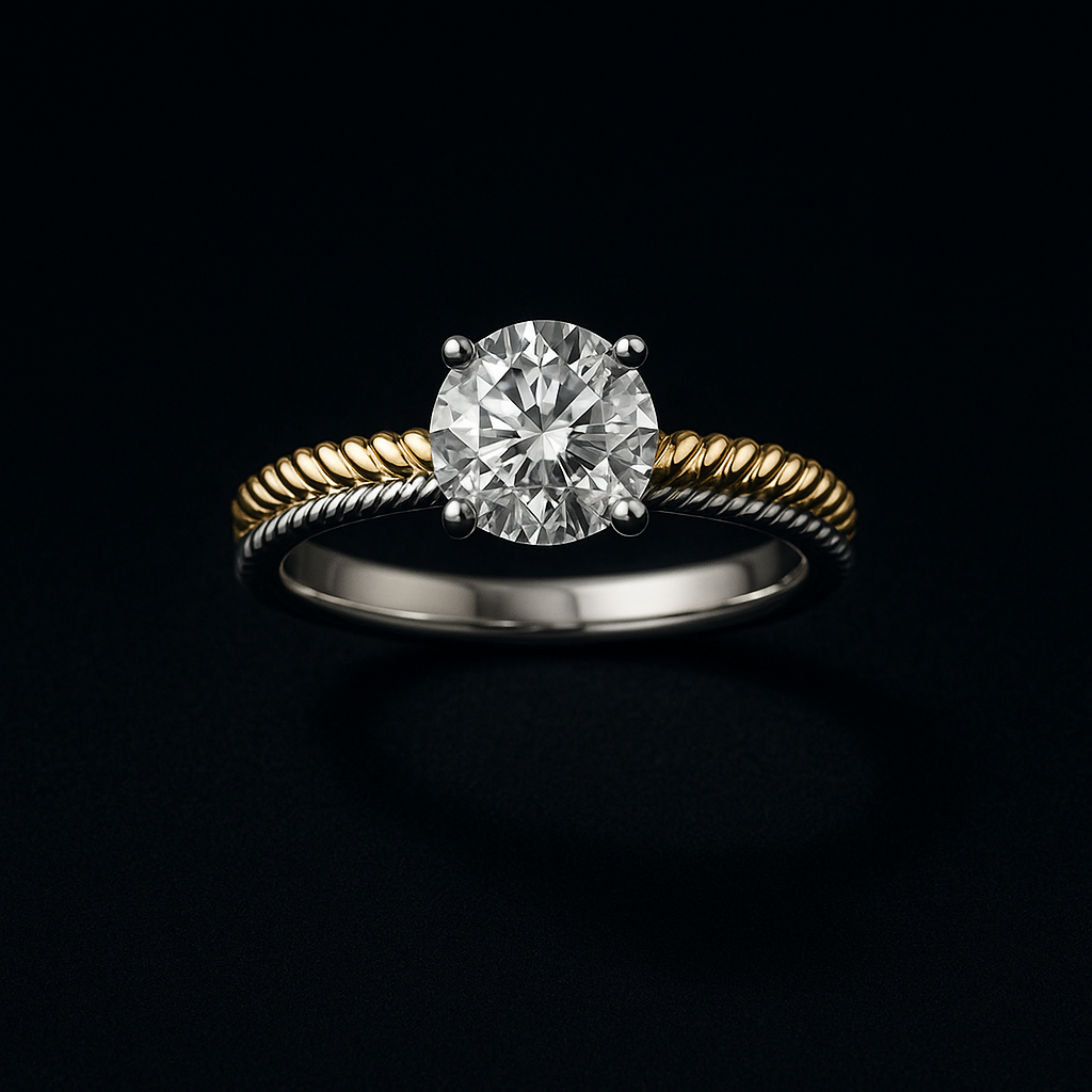 Luce Delicata — 2N Master-Artisan recreation, shown in clear diamond and fancy colour