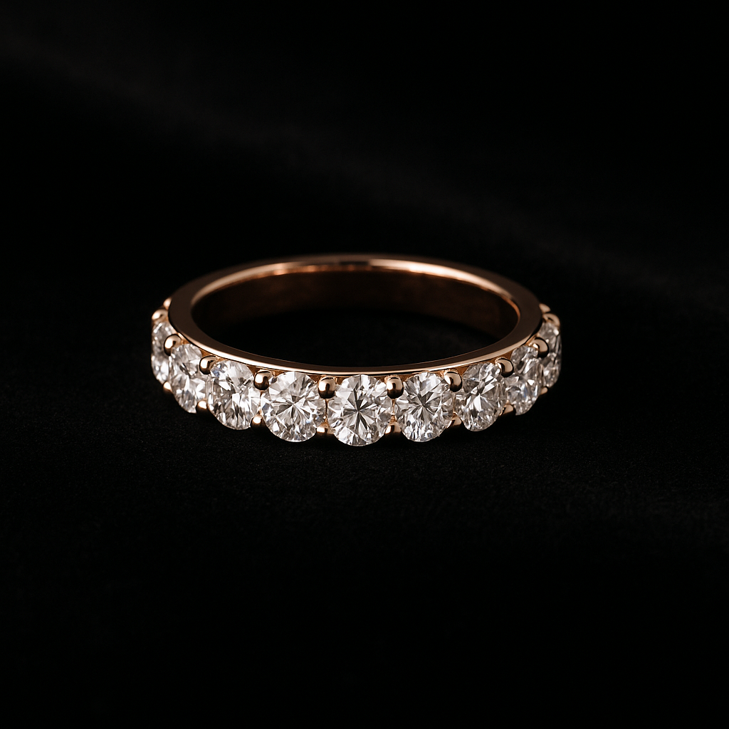  — 2N look-alike recreation, shown in clear diamond and fancy colour
