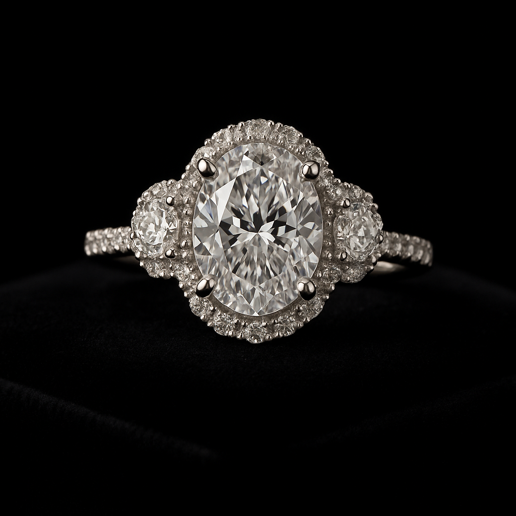 Luce Eterna — 2N Master-Artisan recreation, shown in clear diamond and fancy colour