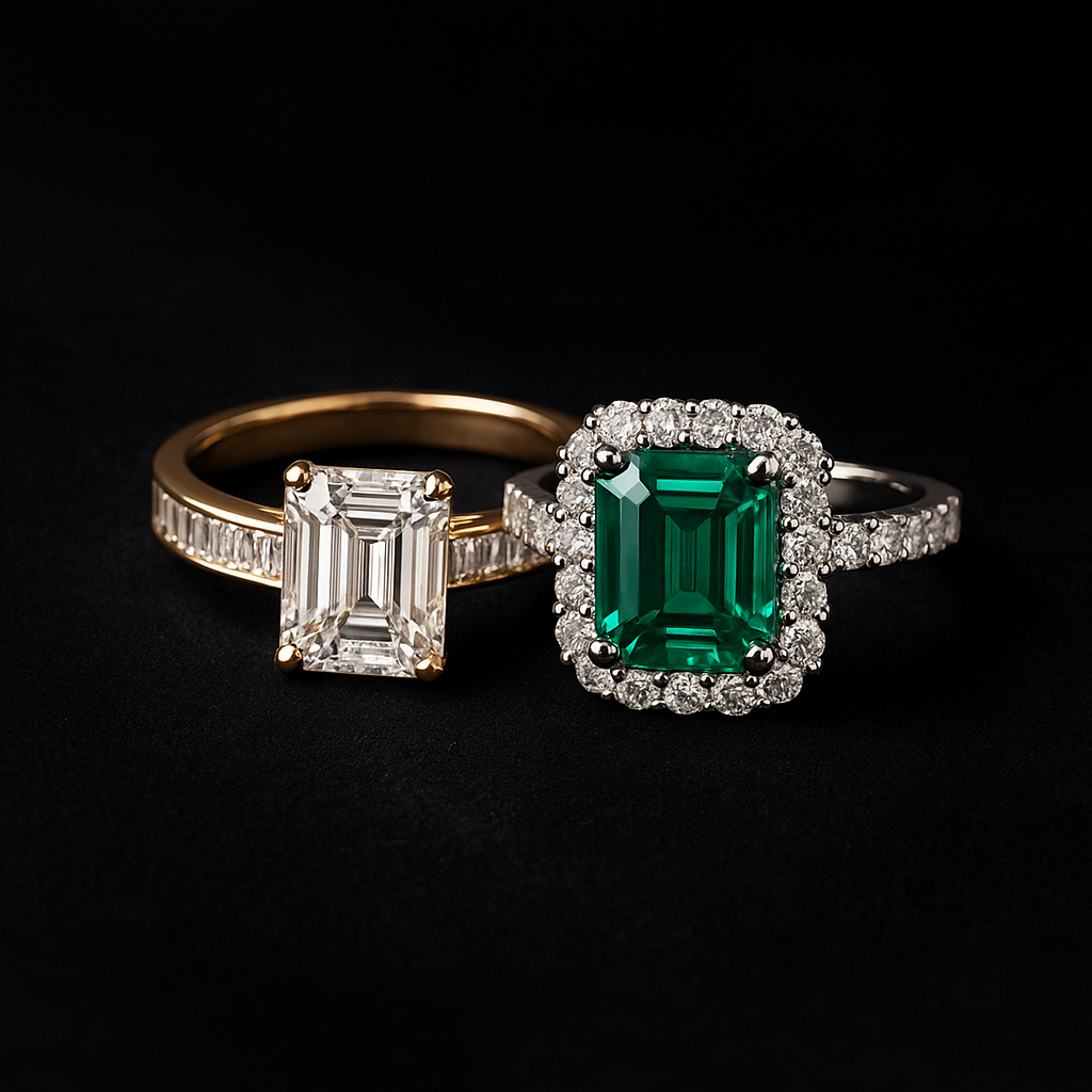 Luce Radiante — 2N Master-Artisan recreation, shown in clear diamond and fancy colour