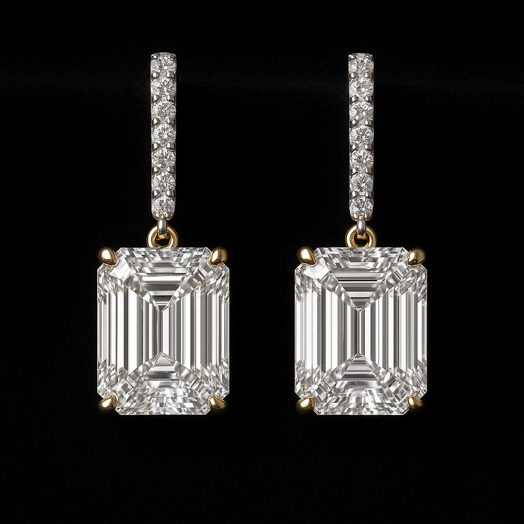 Specchio d'Eternità — 2N Master-Artisan recreation, shown in clear diamond and fancy colour