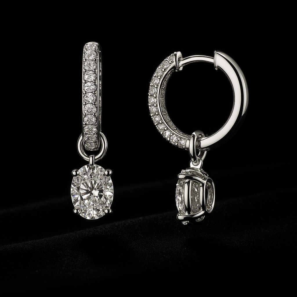 Ellipso Luminosa — 2N Master-Artisan recreation, shown in clear diamond and fancy colour