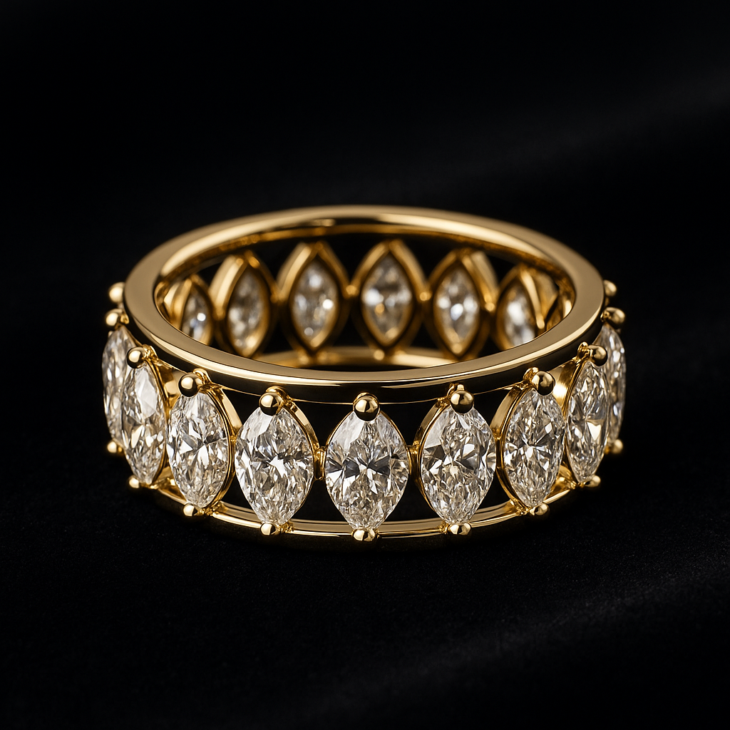 — 2N look-alike recreation, shown in clear diamond and fancy colour