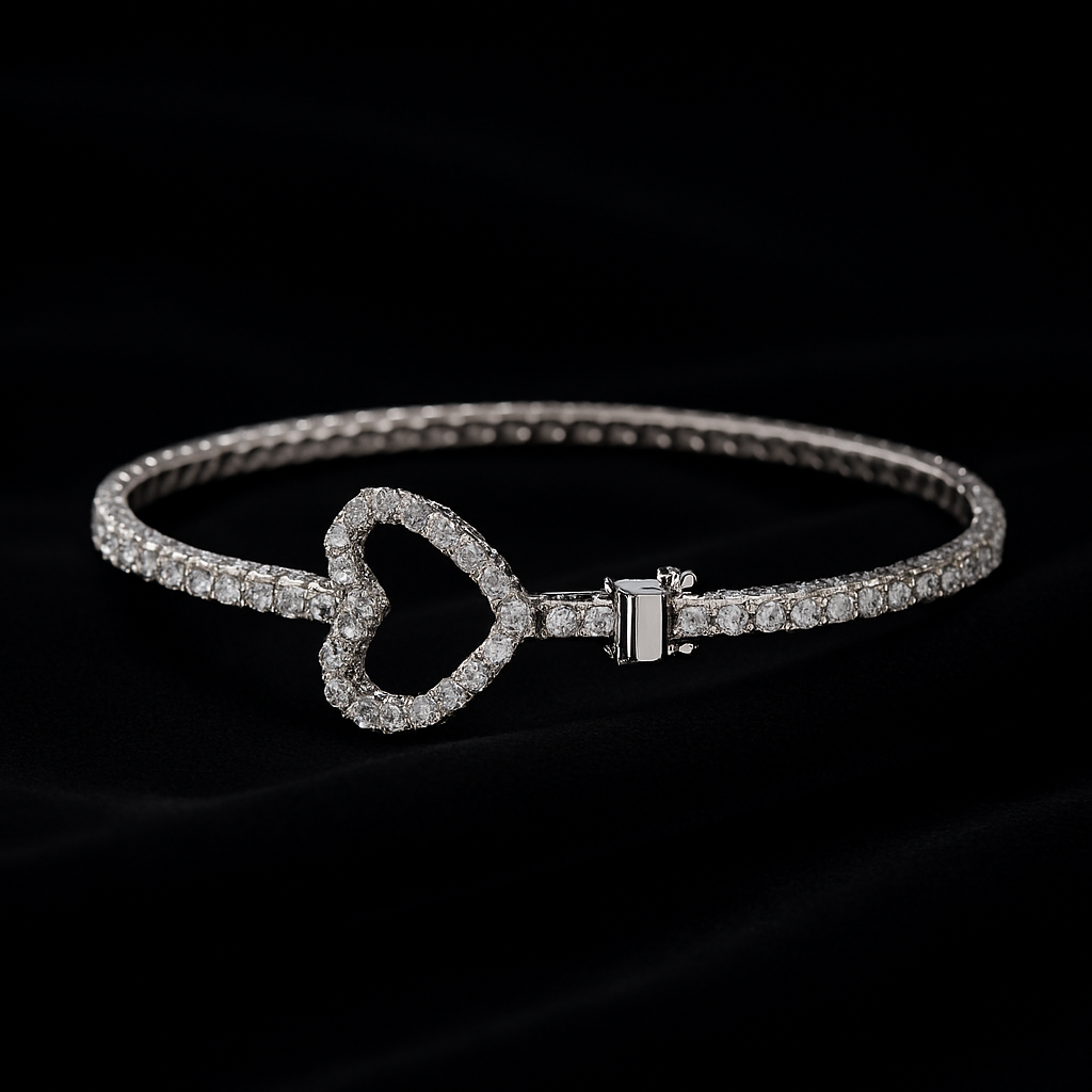  — 2N look-alike recreation, shown in clear diamond and fancy colour