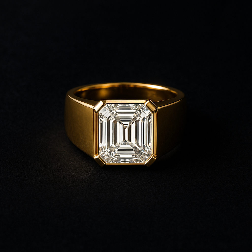 Luce Eterna — 2N Master-Artisan recreation, shown in clear diamond and fancy colour