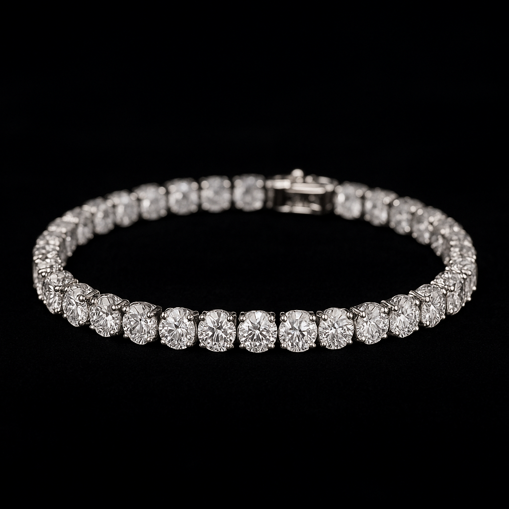  — 2N look-alike recreation, shown in clear diamond and fancy colour