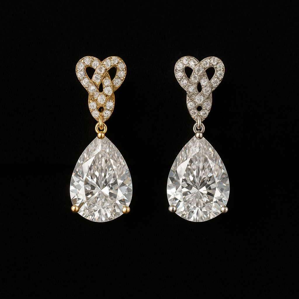  — 2N look-alike recreation, shown in clear diamond and fancy colour