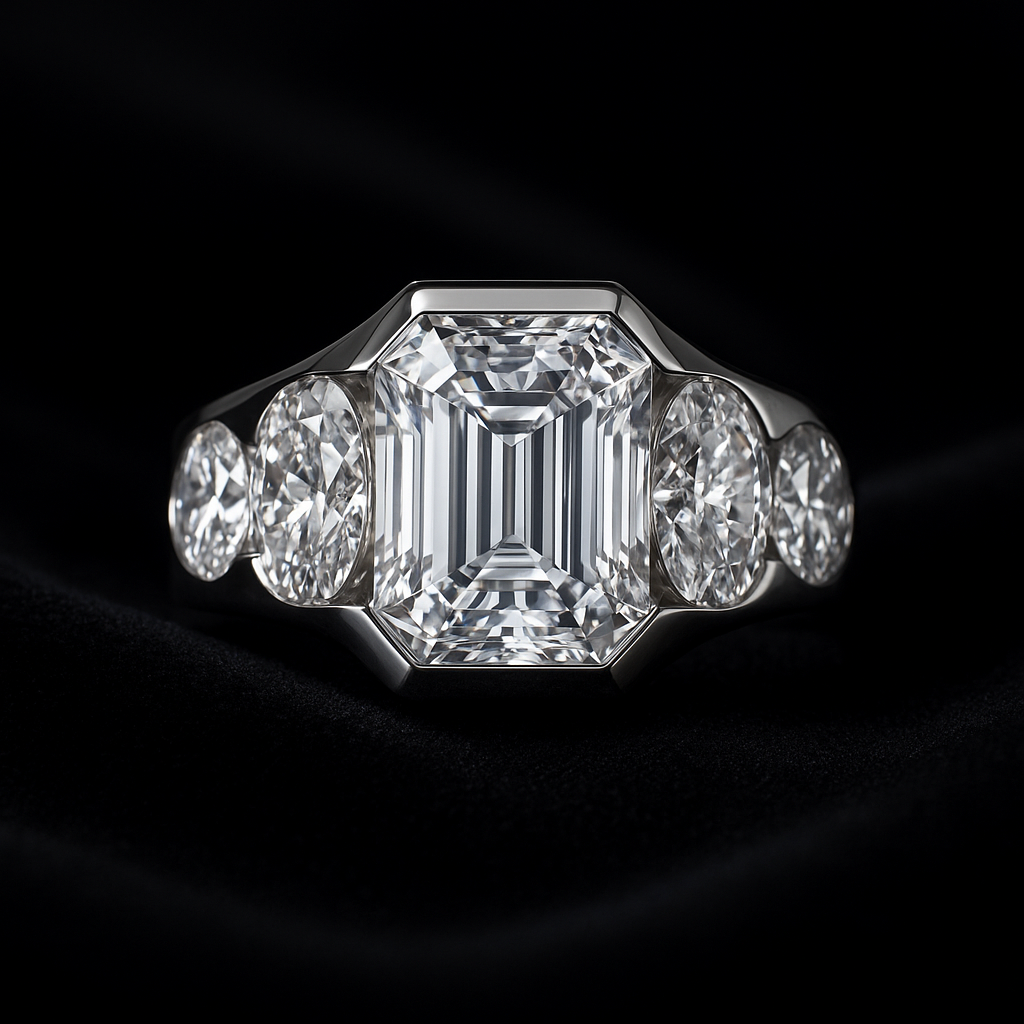 Danza di Luce — 2N Master-Artisan recreation, shown in clear diamond and fancy colour
