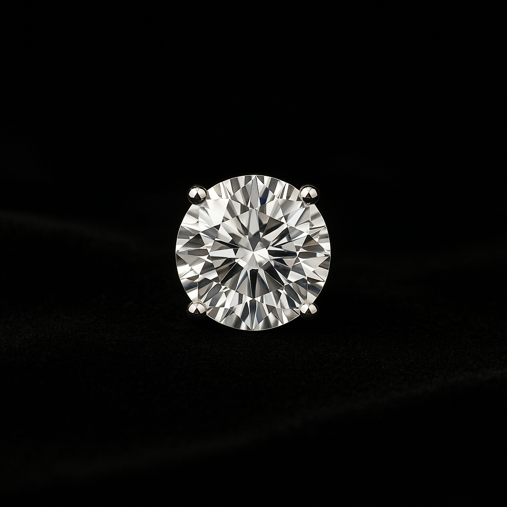  — 2N look-alike recreation, shown in clear diamond and fancy colour