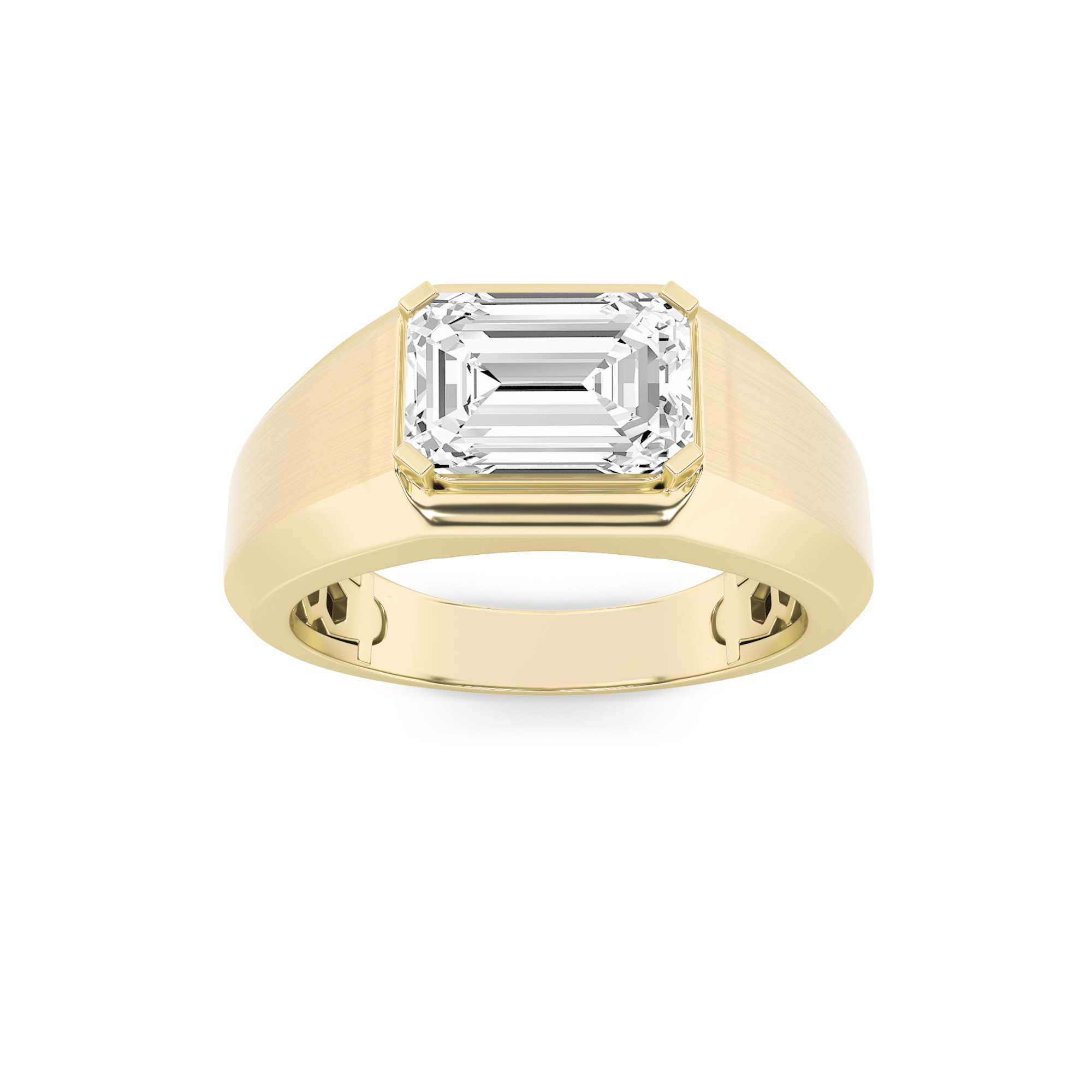3.00 CT Diamond Ring in 14K Yellow Gold
