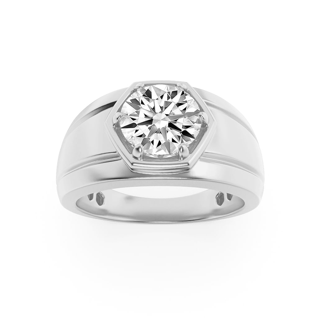 2.00 CT Diamond Ring in 14K White Gold