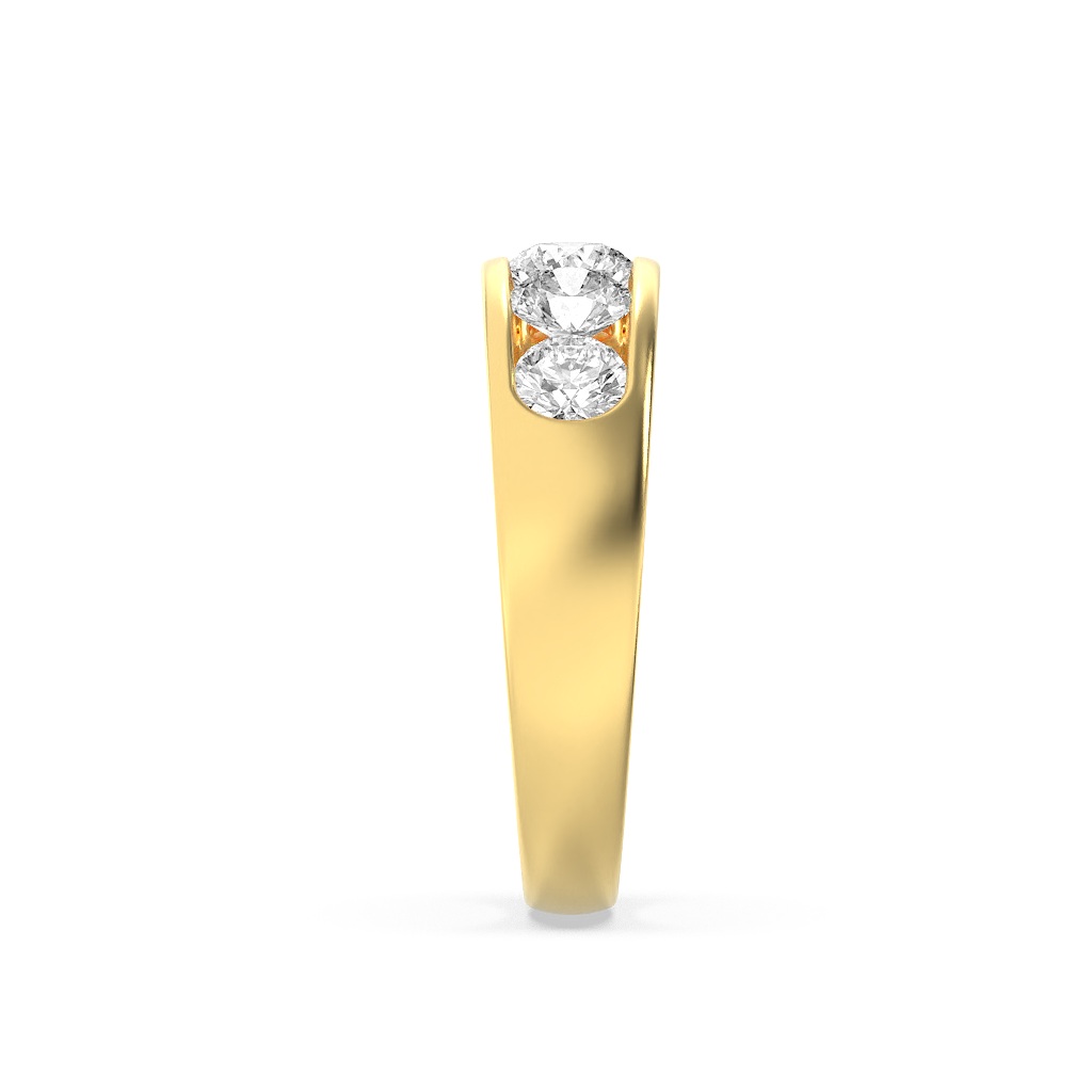 Mens  Round  Ring view 5