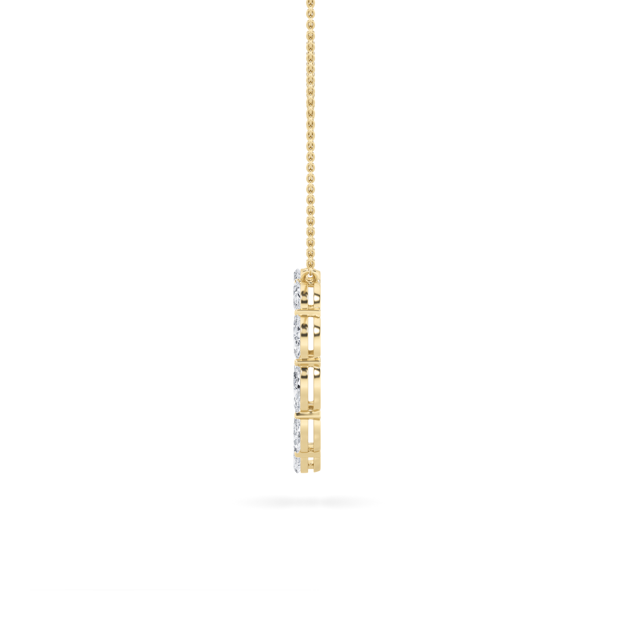 Bezel Marquise Fashion Pendant view 4