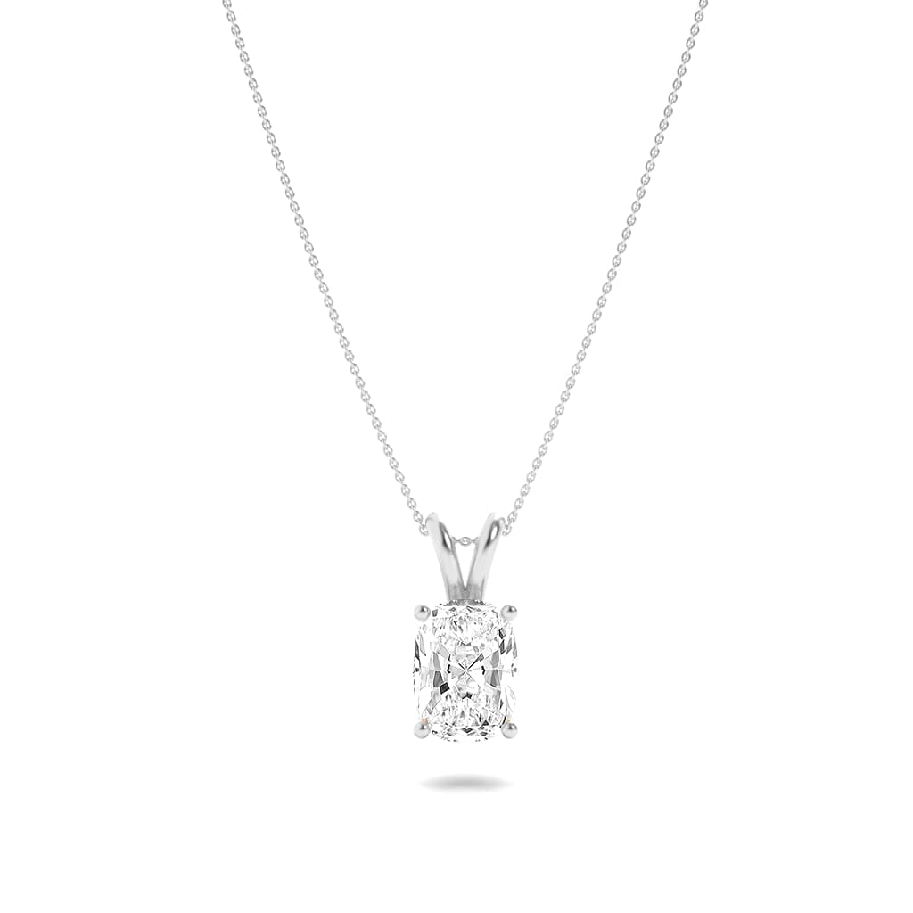 2.00 CT Diamond Necklace in 14K White Gold