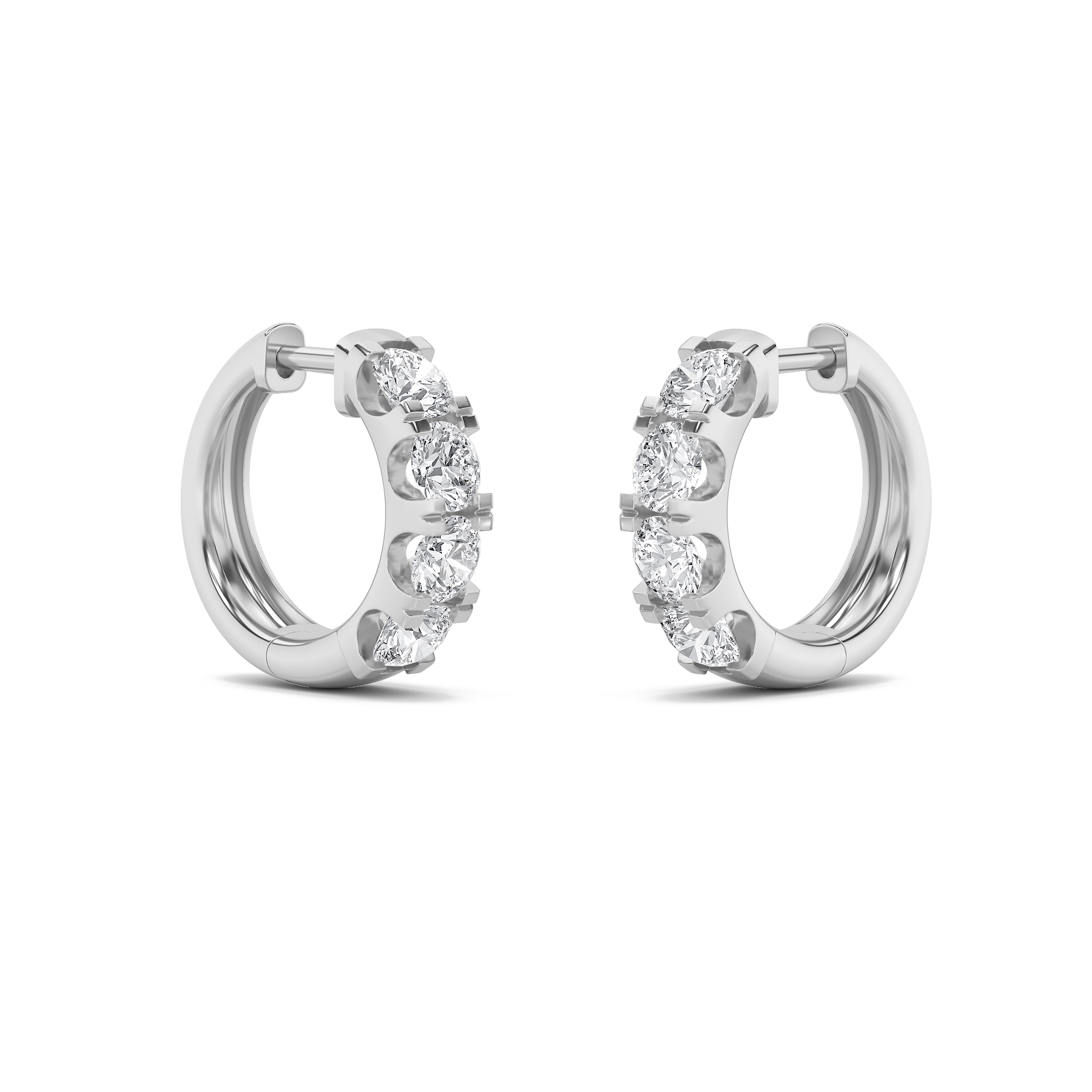 Fashion Round Hoop  Earring view 2