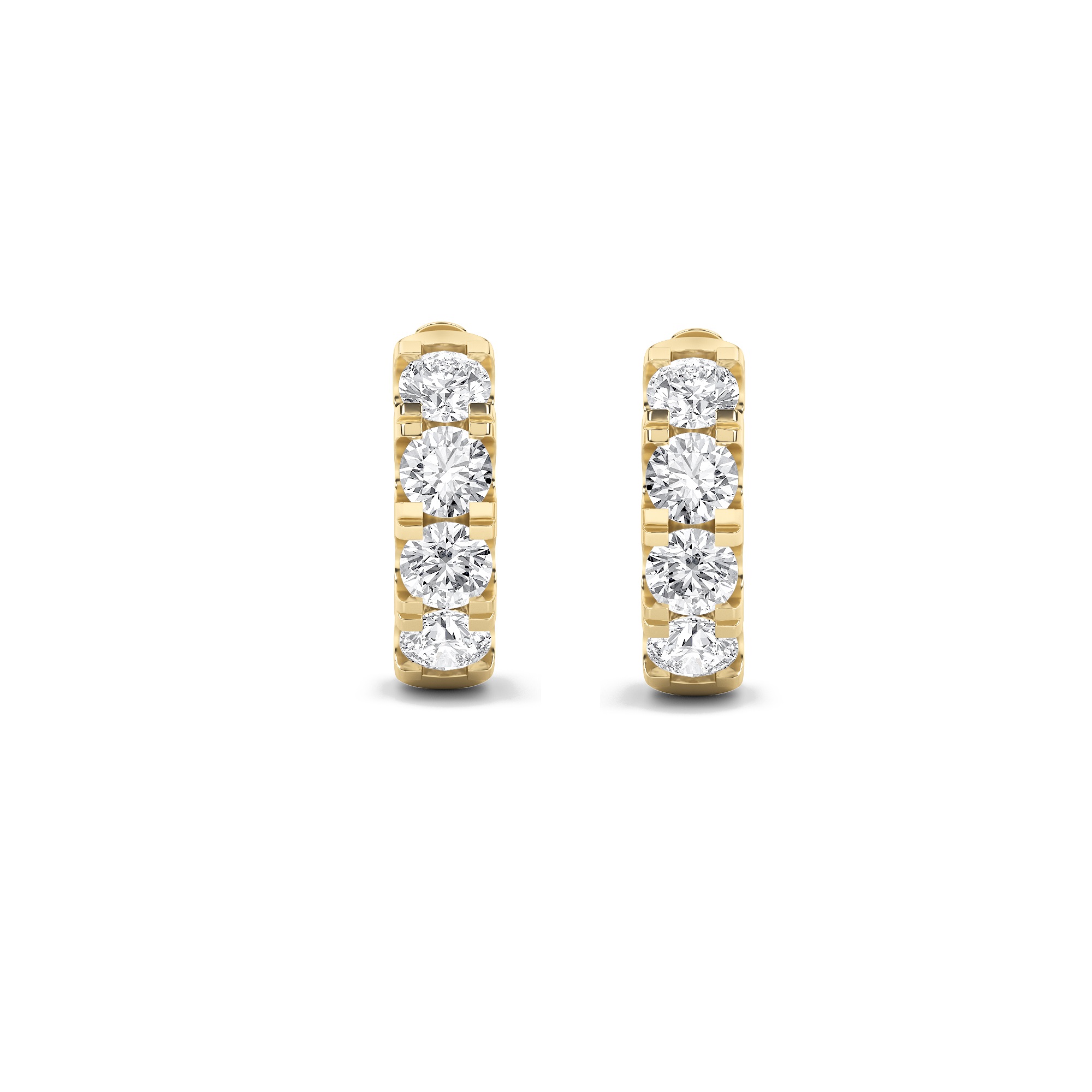 Fashion Round Hoop  Earring view 3