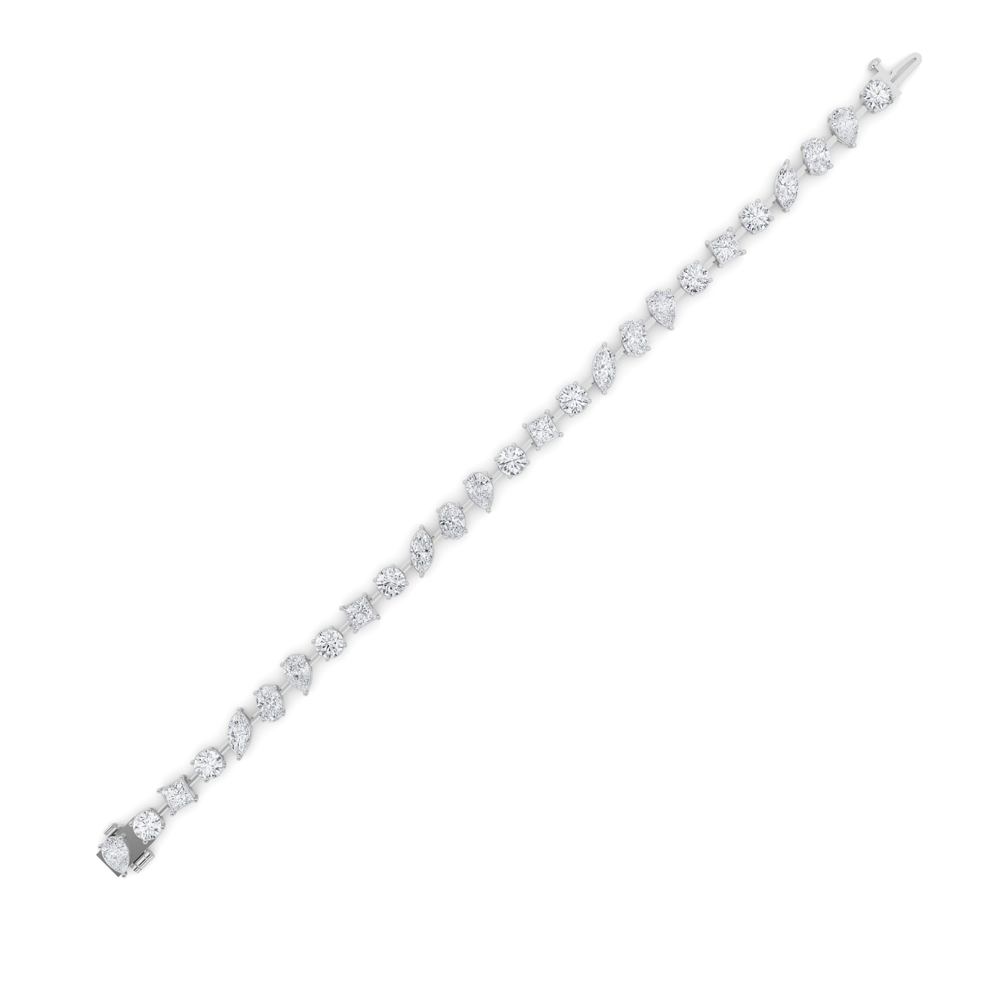 Station Bracelet Multi Tennis  Bracelet view 3