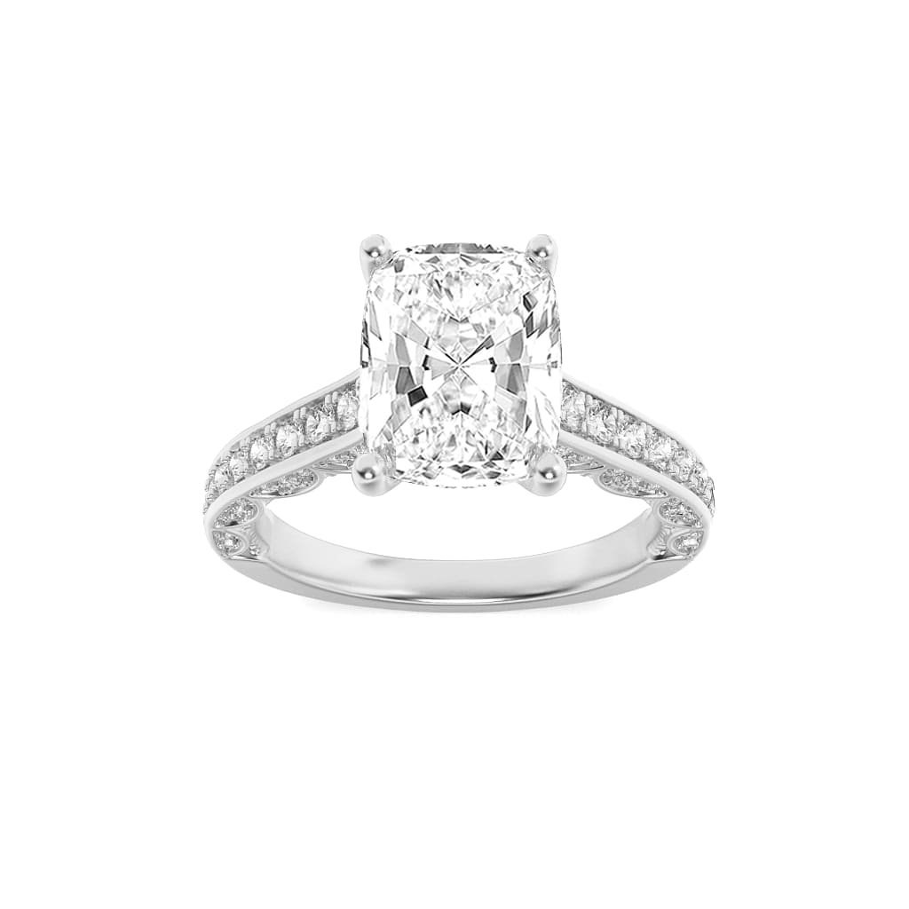 2.50 CT Diamond Ring in 14K White Gold