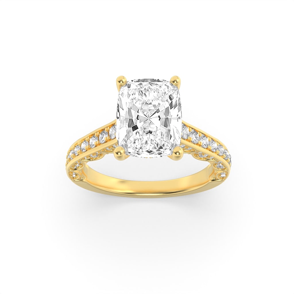 2.50 CT Diamond Ring in 14K Yellow Gold