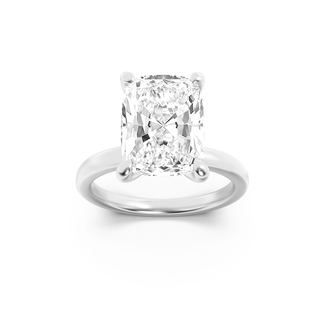 3.25 CT Diamond Ring in 14K White Gold