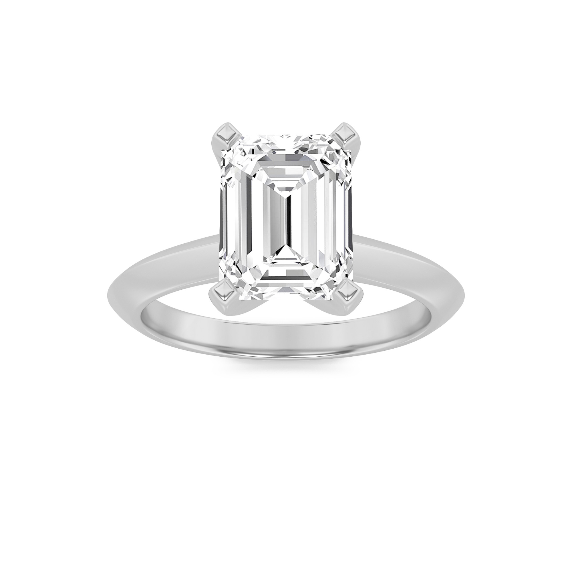 2.00 CT Diamond Ring in 18K White Gold