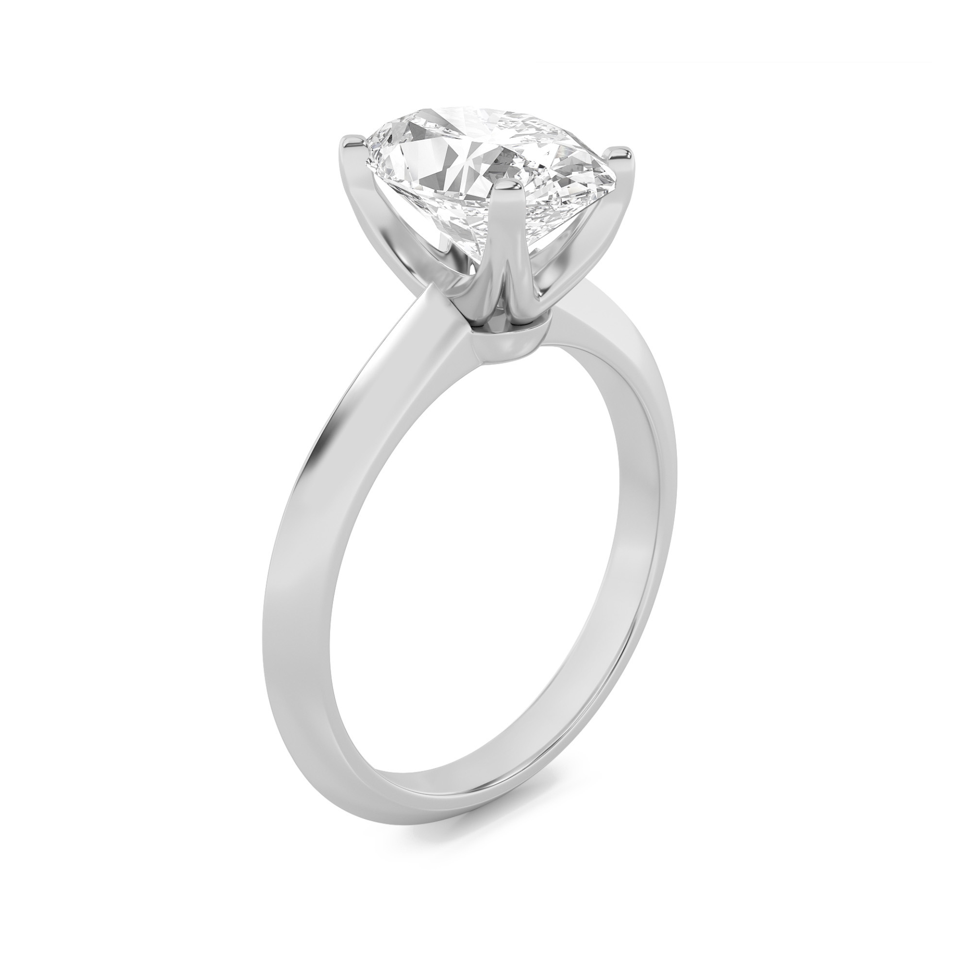 2.00 CT Diamond Ring in 14K White Gold