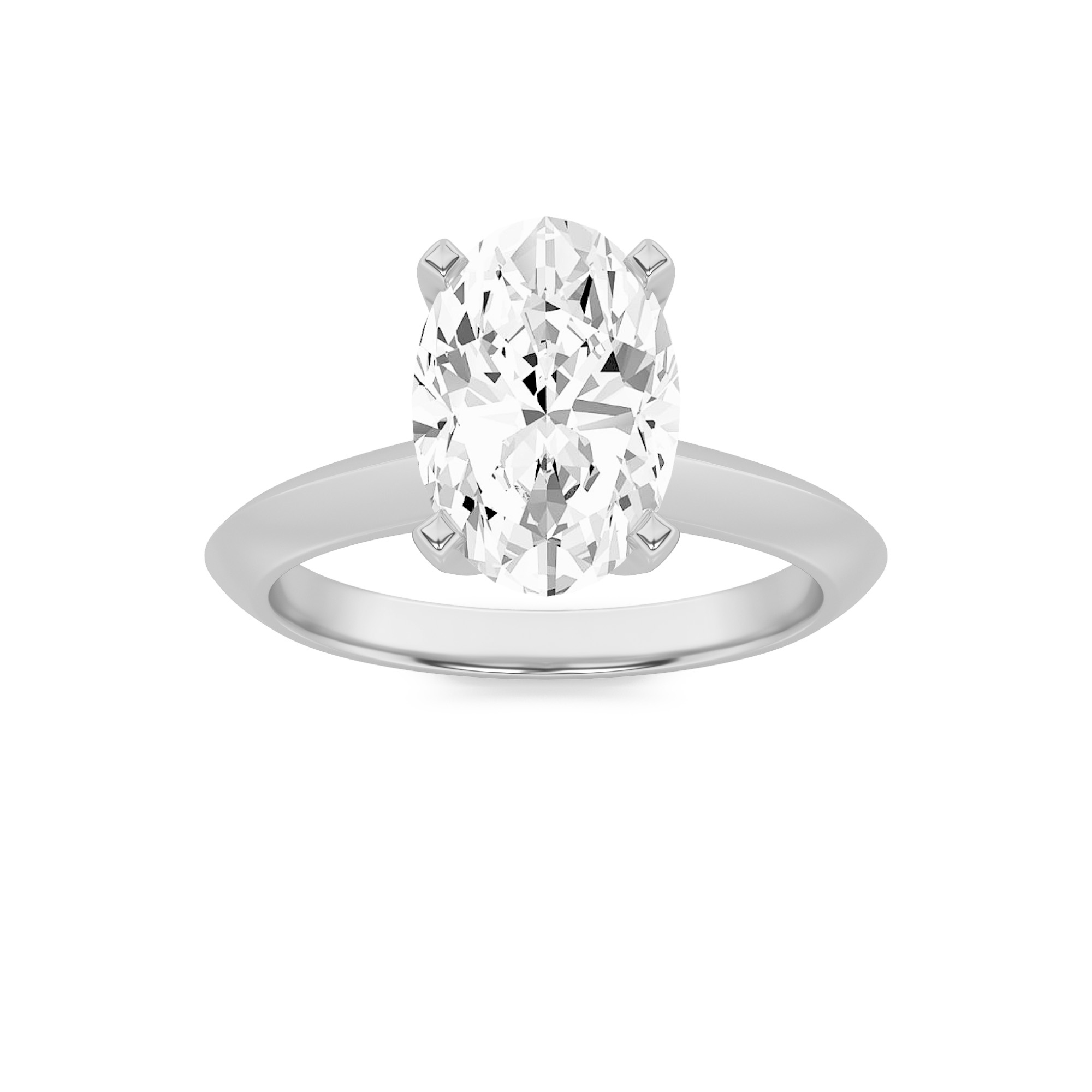 2.00 CT Diamond Ring in 14K White Gold