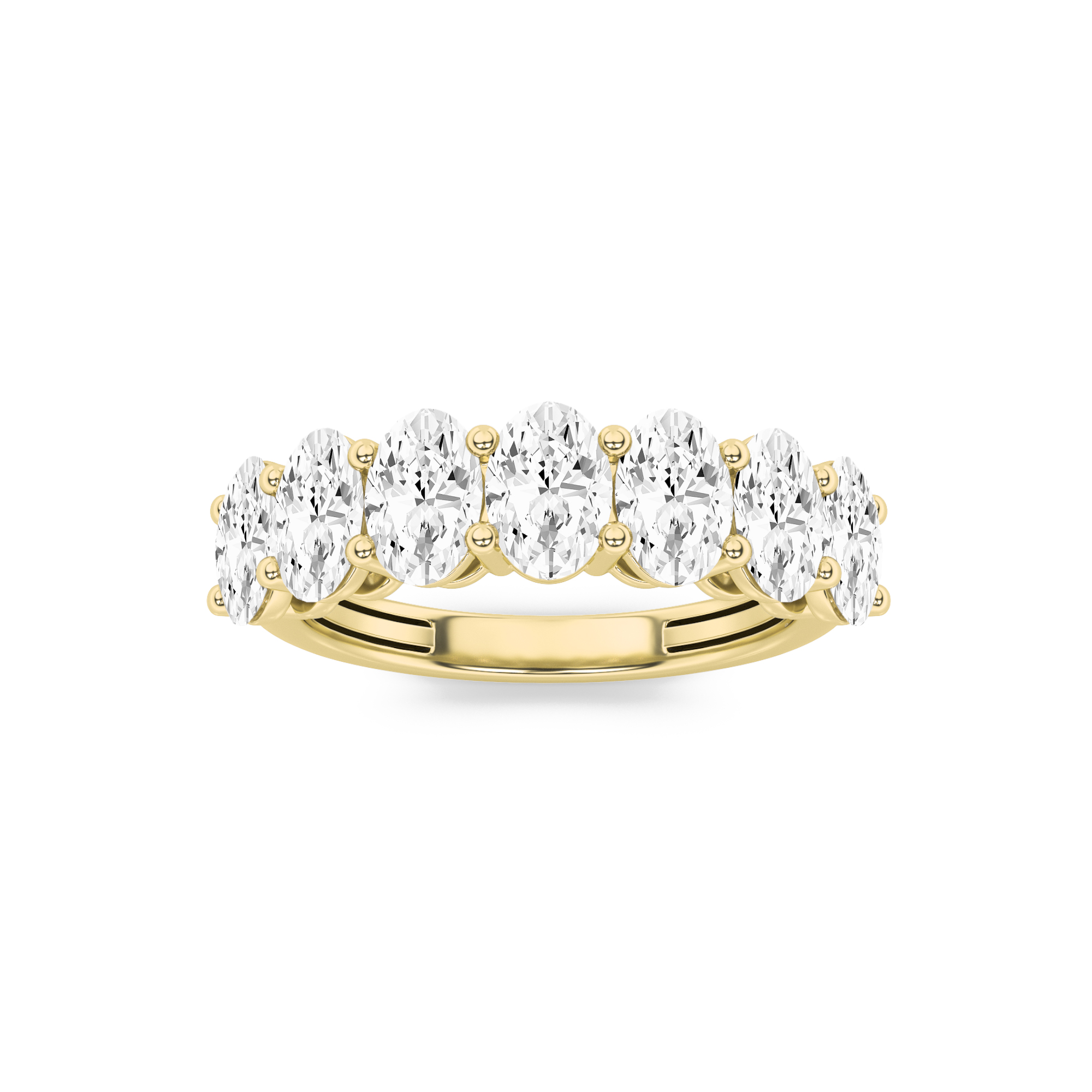 0.00 CT Diamond Ring in 14K Yellow Gold