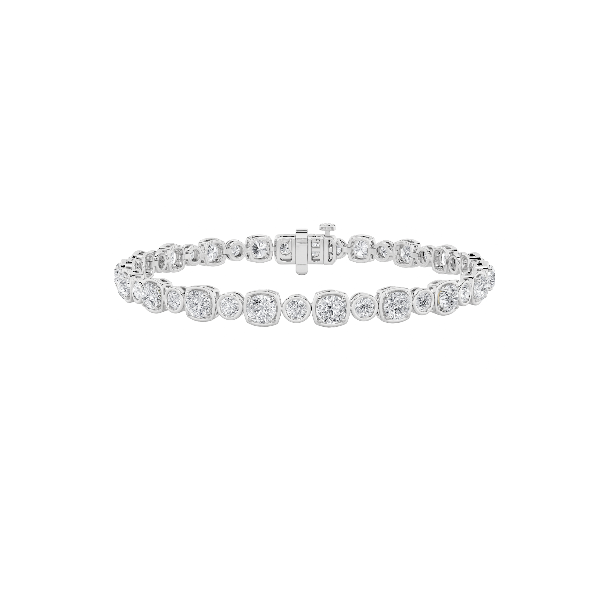 Bezel Round Fashion Bracelet