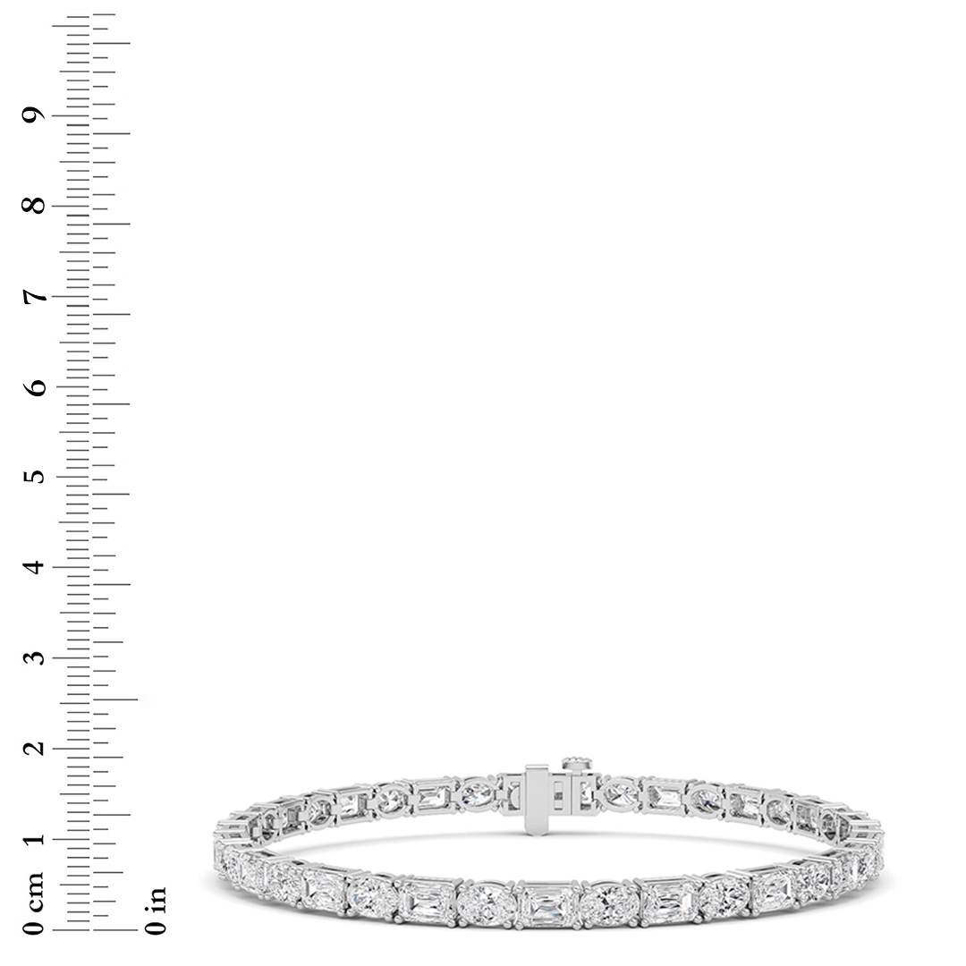 Emerald Cut Bracelet view 5