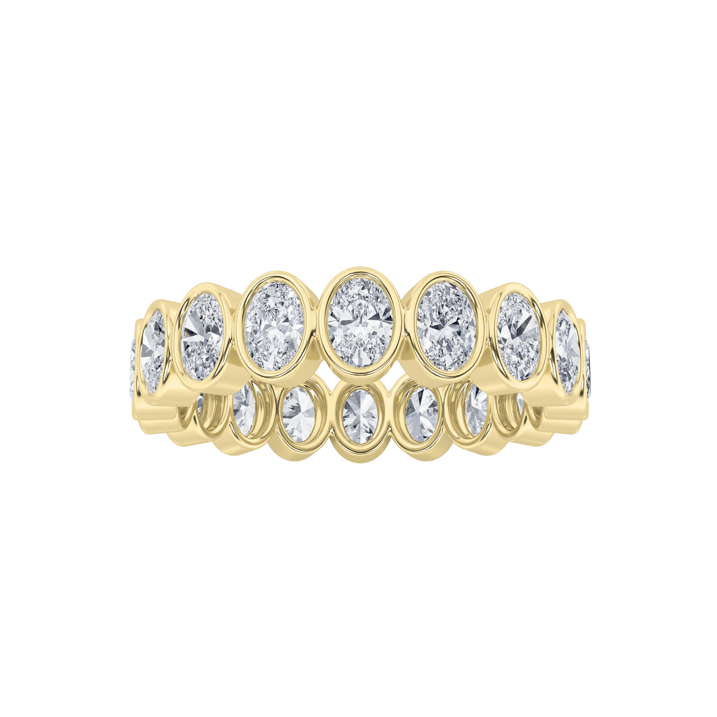 3.75 CT Diamond Ring in 14K Yellow Gold